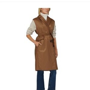 MaxMara the Cube Sleeveless Trench Vest Size 38/4